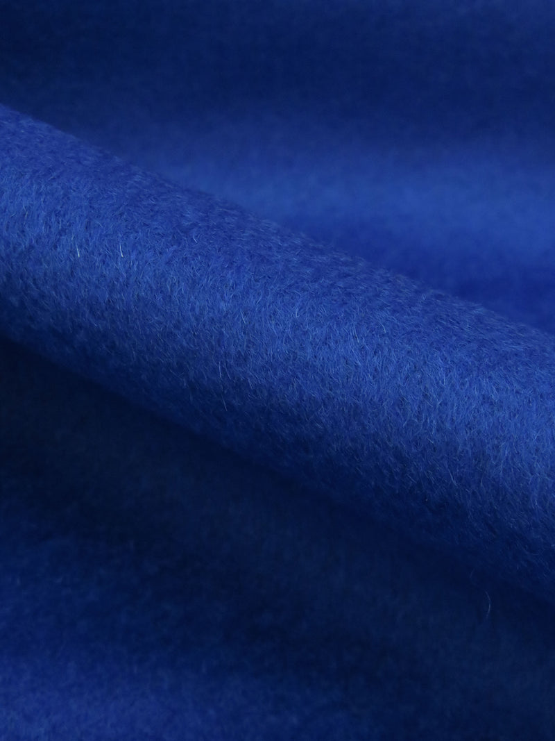 Deep Cobalt Wool/Polyester Coating 58W