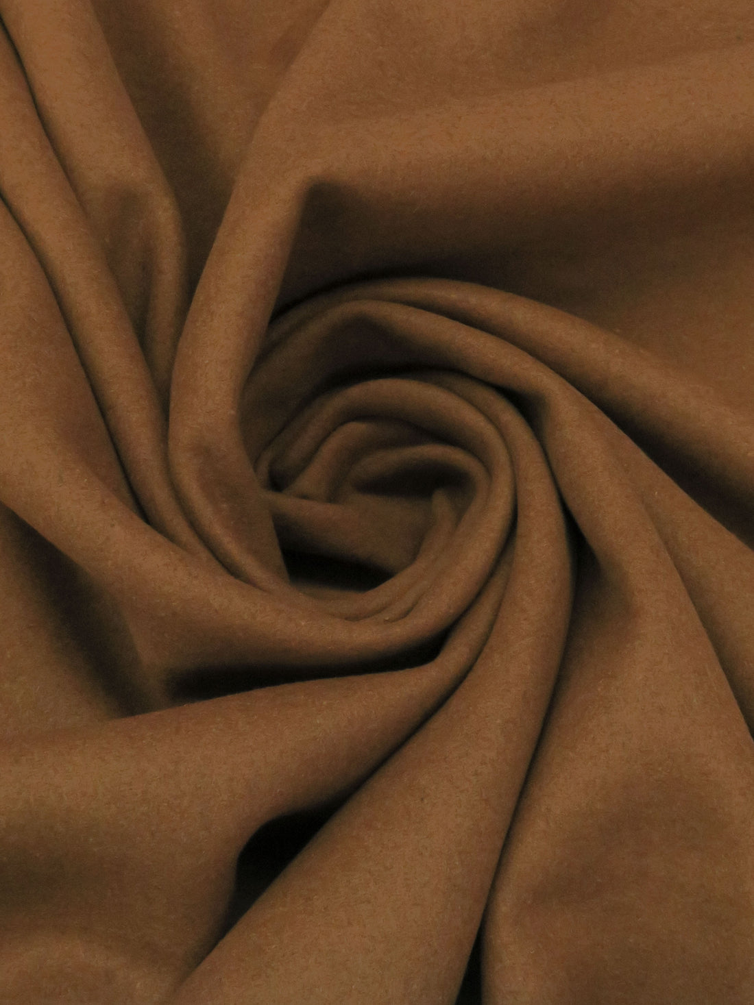 Russet Brown Wool/Polyester Coating 60W