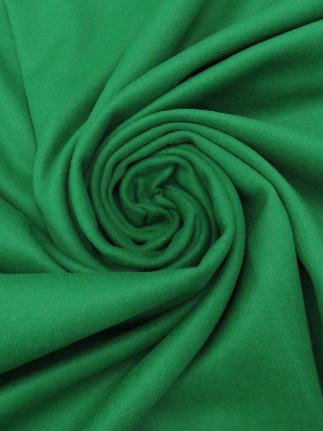 Clover Green Wool/Polyester Twill Coating 58W