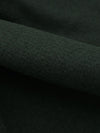 Midnight Forest Green Wool/Polyester Twill Coating 58W