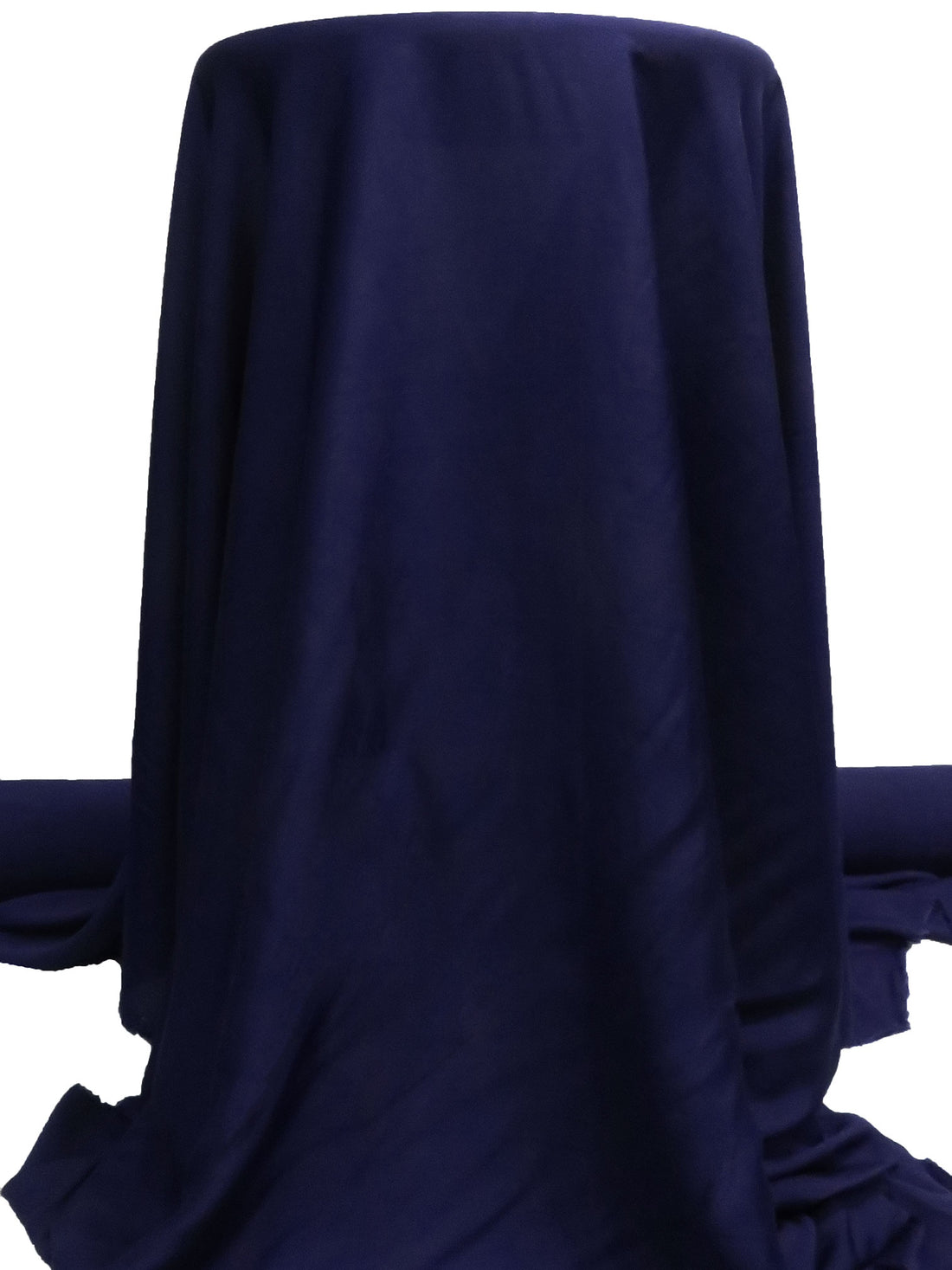 Dark Navy Rayon/Silk Voile 52W