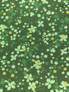 Forest Green/Multi 100% Polyester Ditsy Floral Print Lining - NY Designer - 58W