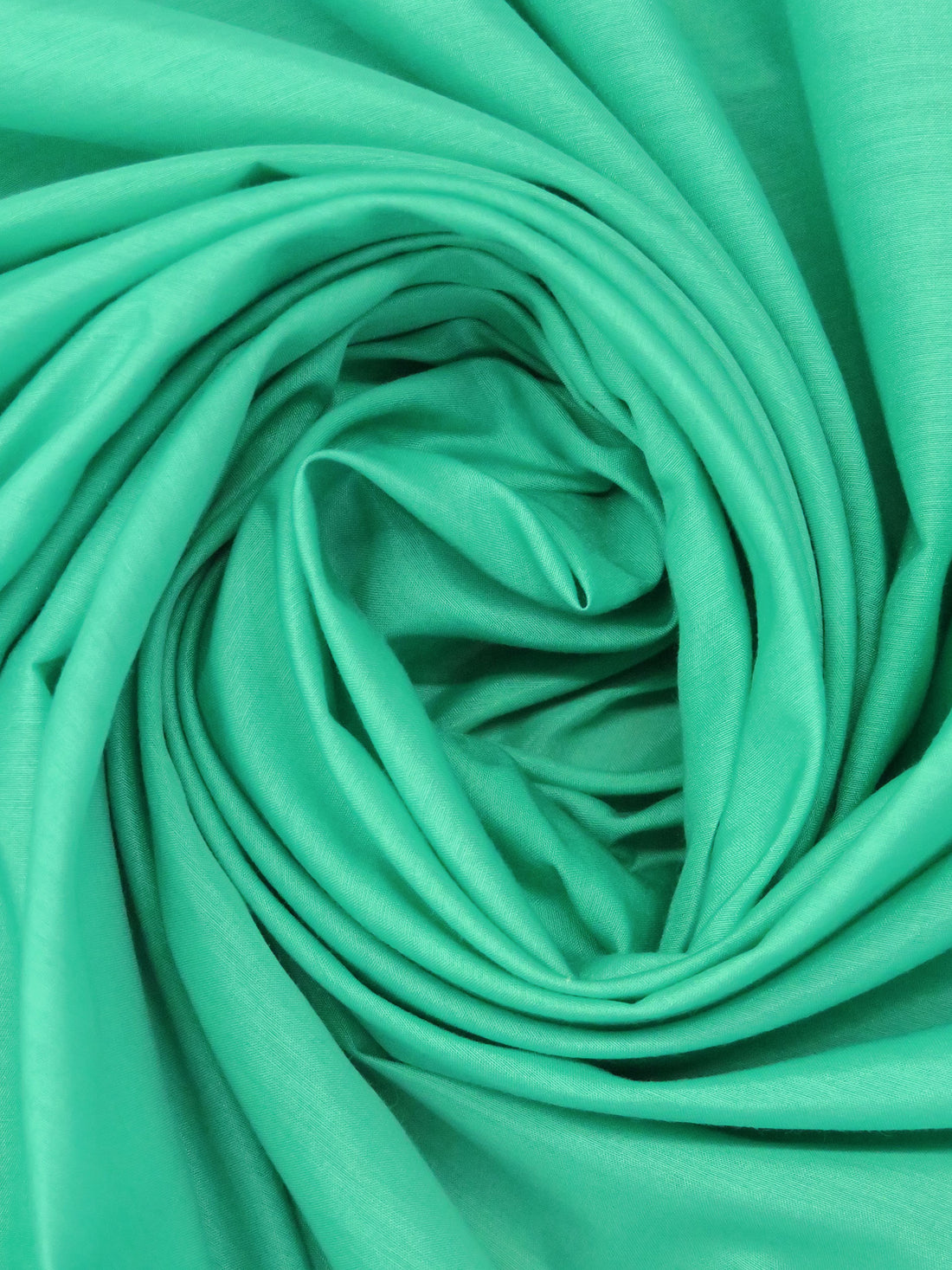 Caribbean Green Cotton/Silk Voile 54W