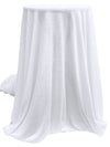 Cold White 100% Polyester Slubbed Tissue Jersey Knit 52W