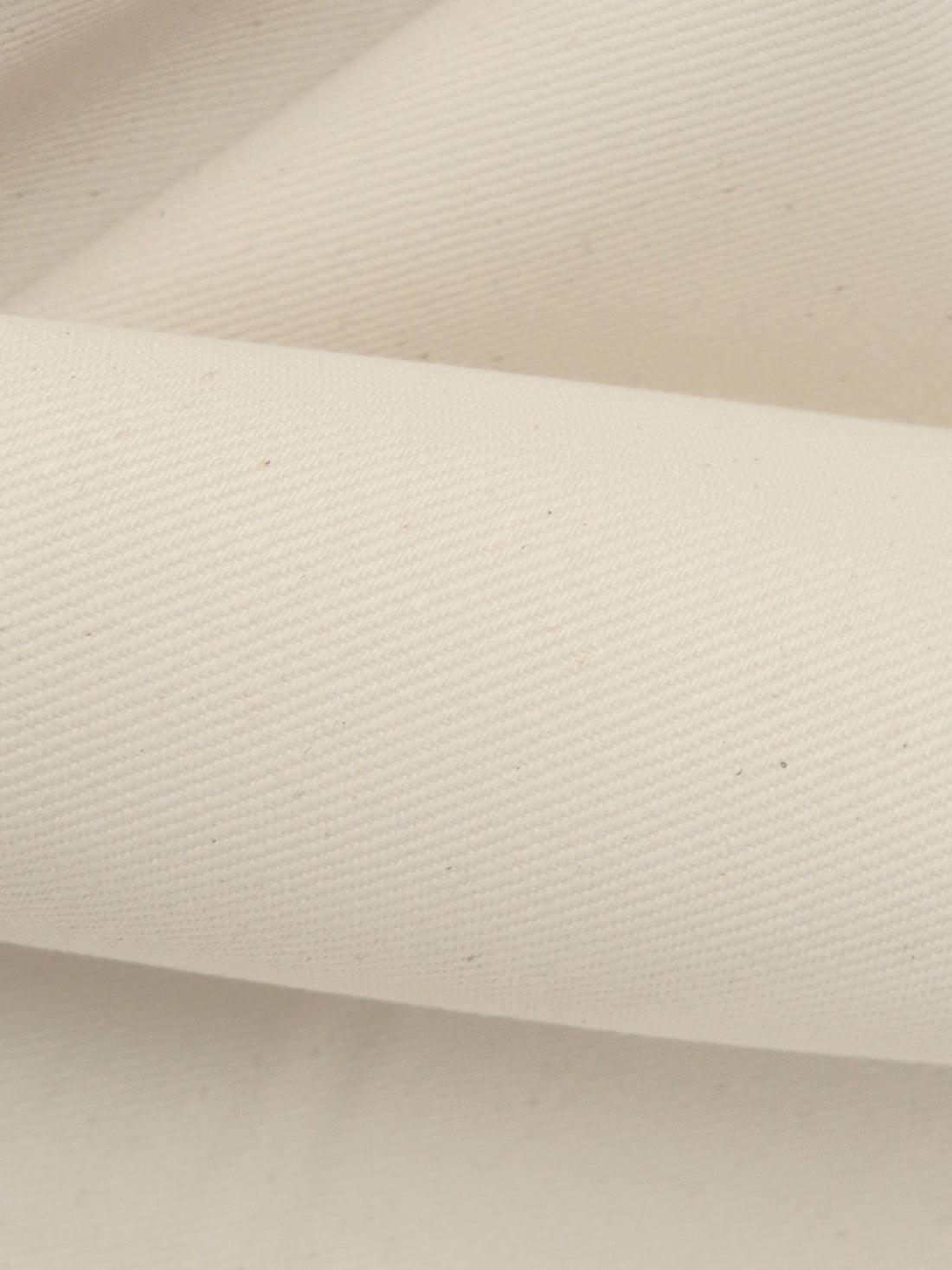 Antique Warm White Cotton/Lyocell/Spandex Denim Twill 58W