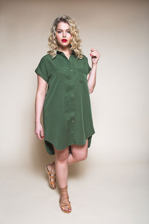 Closet Core Patterns - Kalle Shirt & Shirtdress #11 - Sizes 0-20