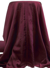 Maroon Oak 100% Polyester Charmeuse 56W