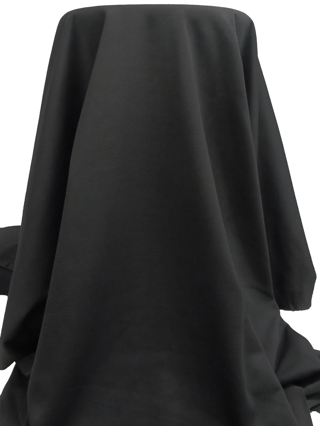 Charcoal Gray Polyester/Nylon/Spandex Power Stretch Sweatshirt Fleece - Polartec - 52W