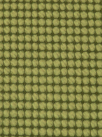 Pomelo/Army Green 100% Nylon Puckered Grid Knit - Polartec - 59W
