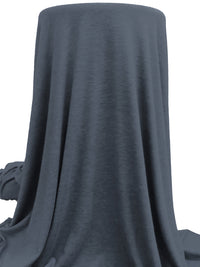 Blue Lava Stone Polyester/Rayon/Lycra Slubbed Jersey Sweater Knit - Michael Stars - 53W