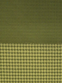 Pomelo/Army Green 100% Nylon Puckered Grid Knit - Polartec - 59W