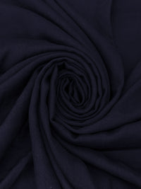 Navy 100% Rayon Twill Challis 56W