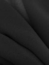 Spider Black 100% Polyester Chiffon 57W