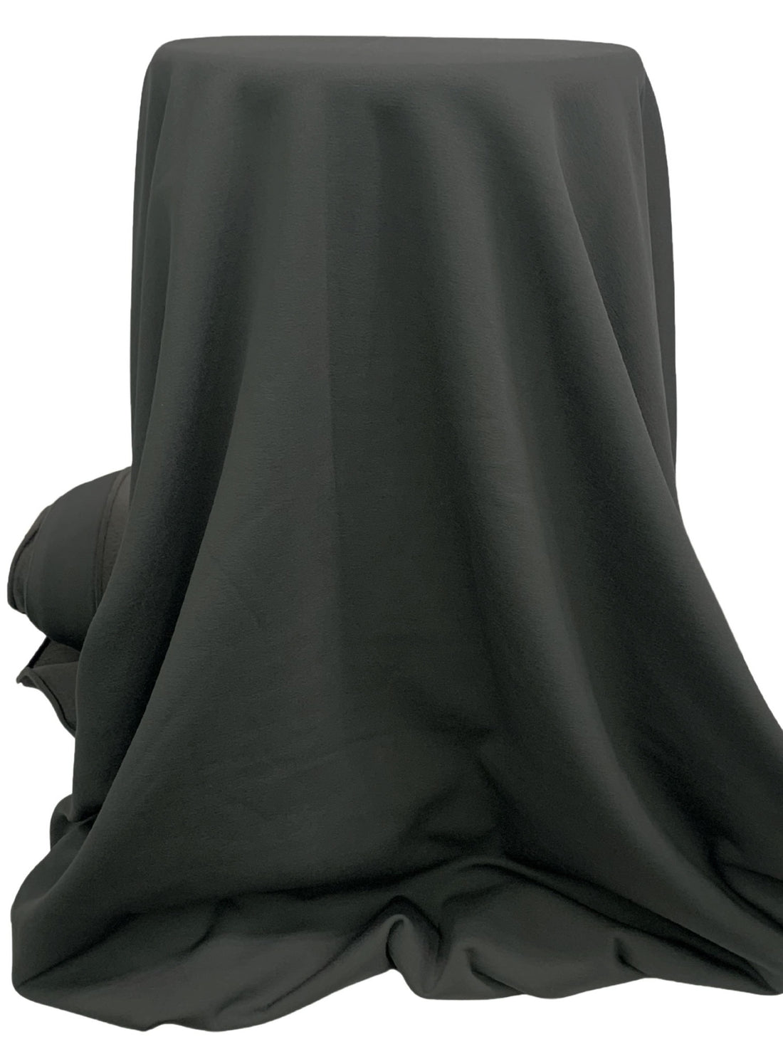 Phantom Gray Polyester/Nylon/Spandex Power Stretch Sweatshirt Fleece - Polartec - 54W