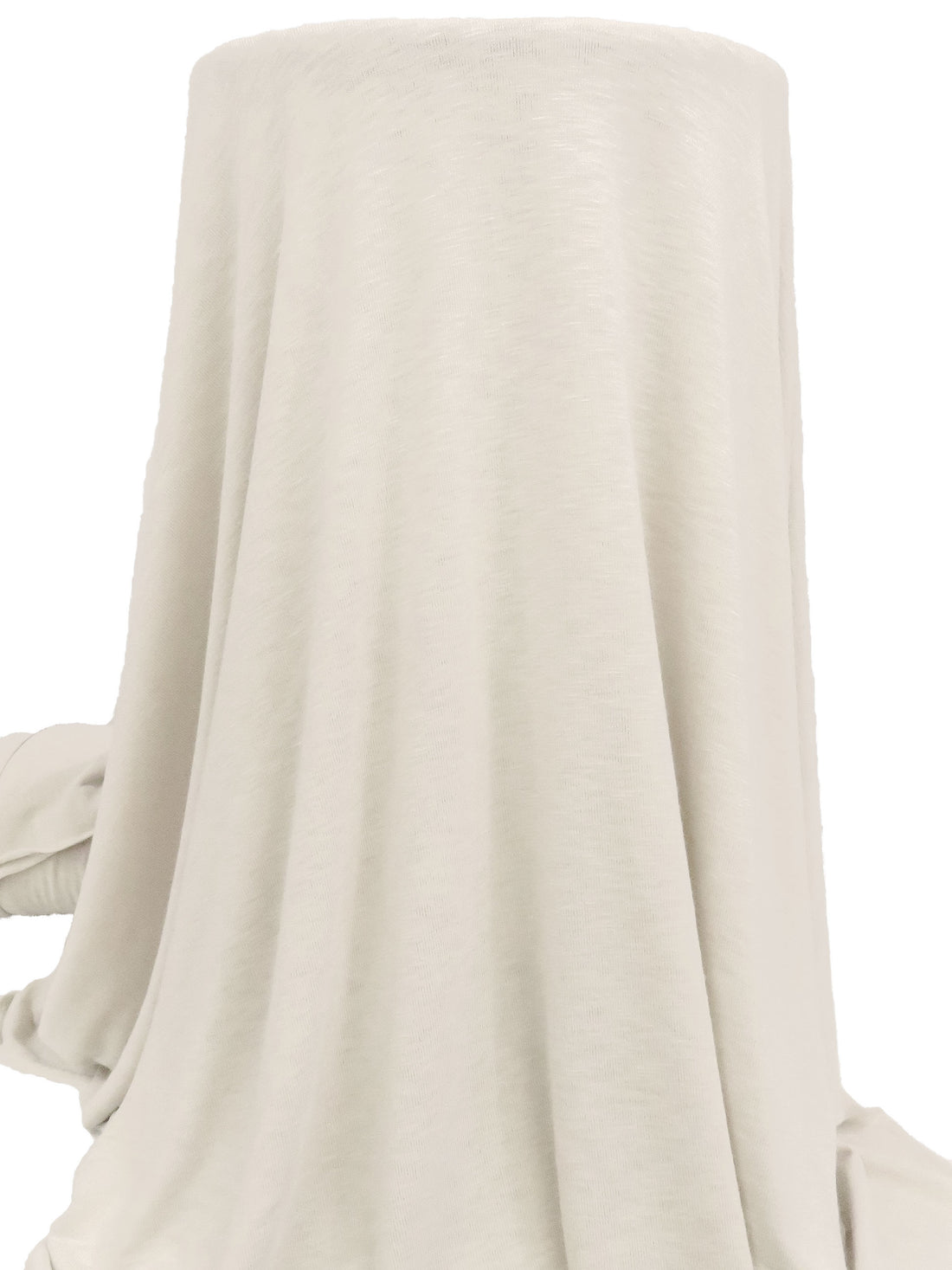 Pale Sand Polyester/Rayon/Lycra Slubbed Jersey Sweater Knit - Michael Stars - 56W