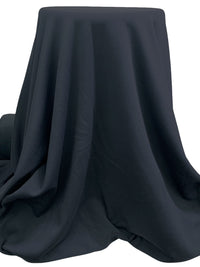 Deep Slate Blue Polyester/Nylon/Spandex Power Stretch Sweatshirt Fleece - Polartec - 64W