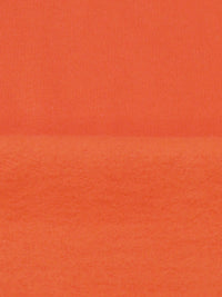 International Orange Cotton/Polyester Sweatshirt Fleece 68W