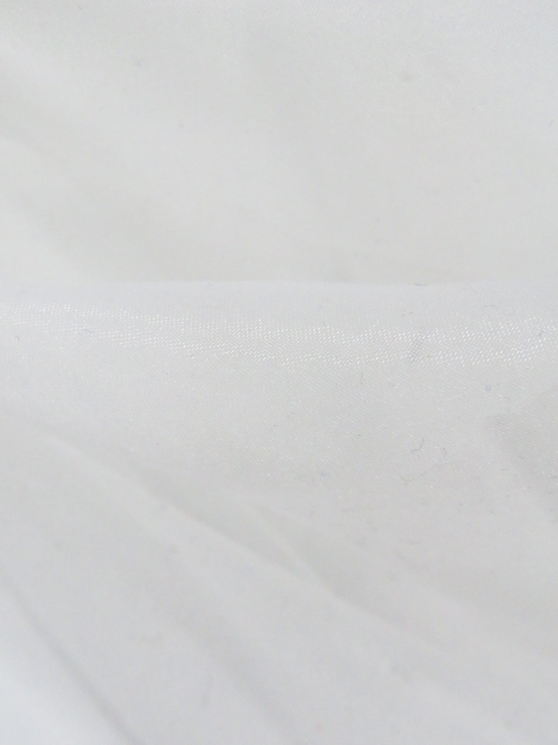 Ivory 100% Polyester Organza 58W