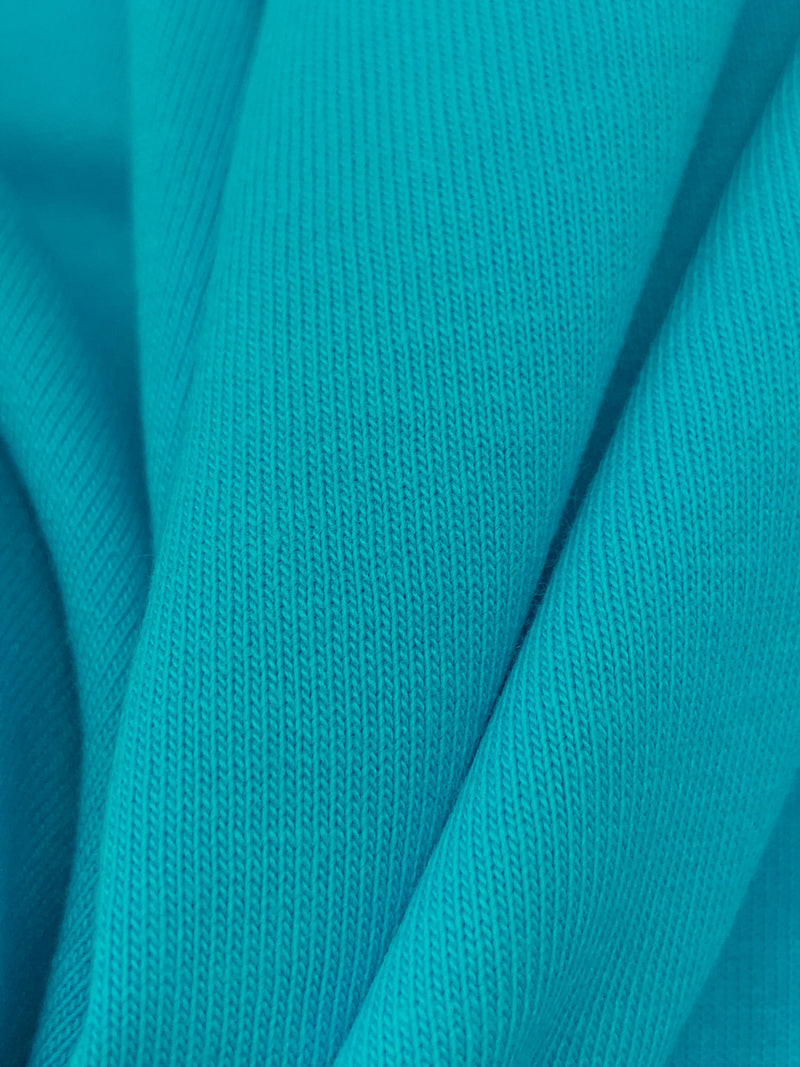 Pacific Blue Cotton/Polyester Jersey Knit 70W