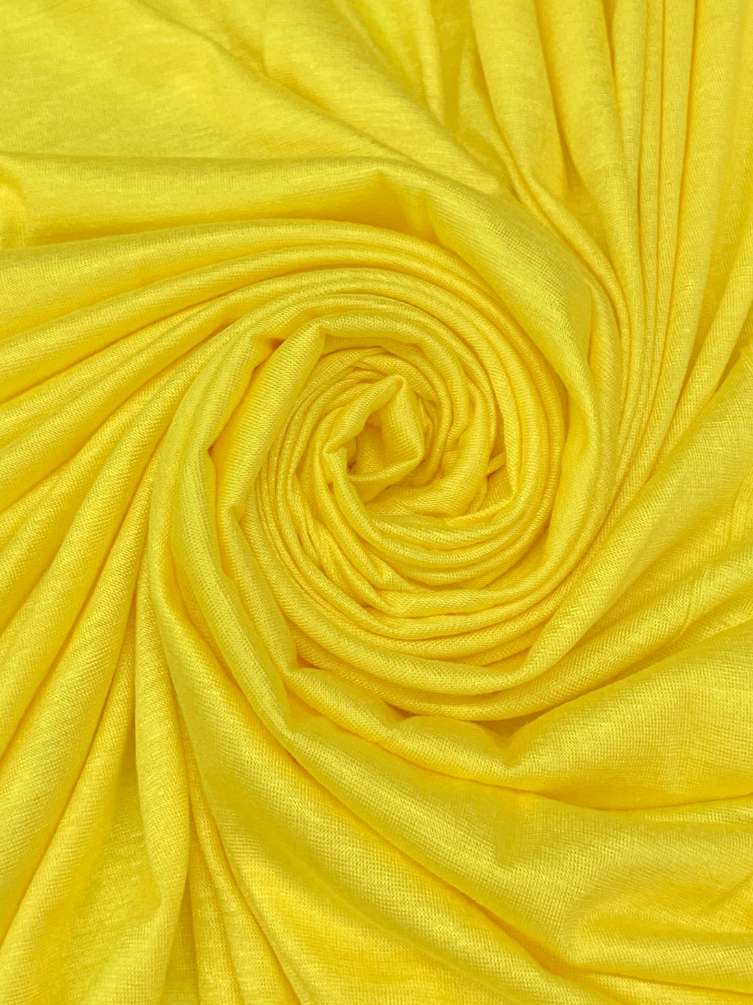 Sun Yellow Rayon/Lycra Jersey Knit 60W