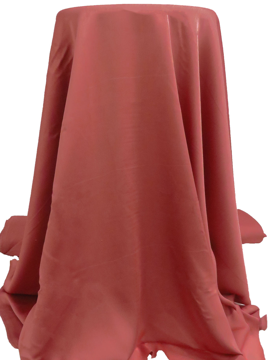 Deep Chestnut 100% Polyester Satin-Faced Chiffon 57W