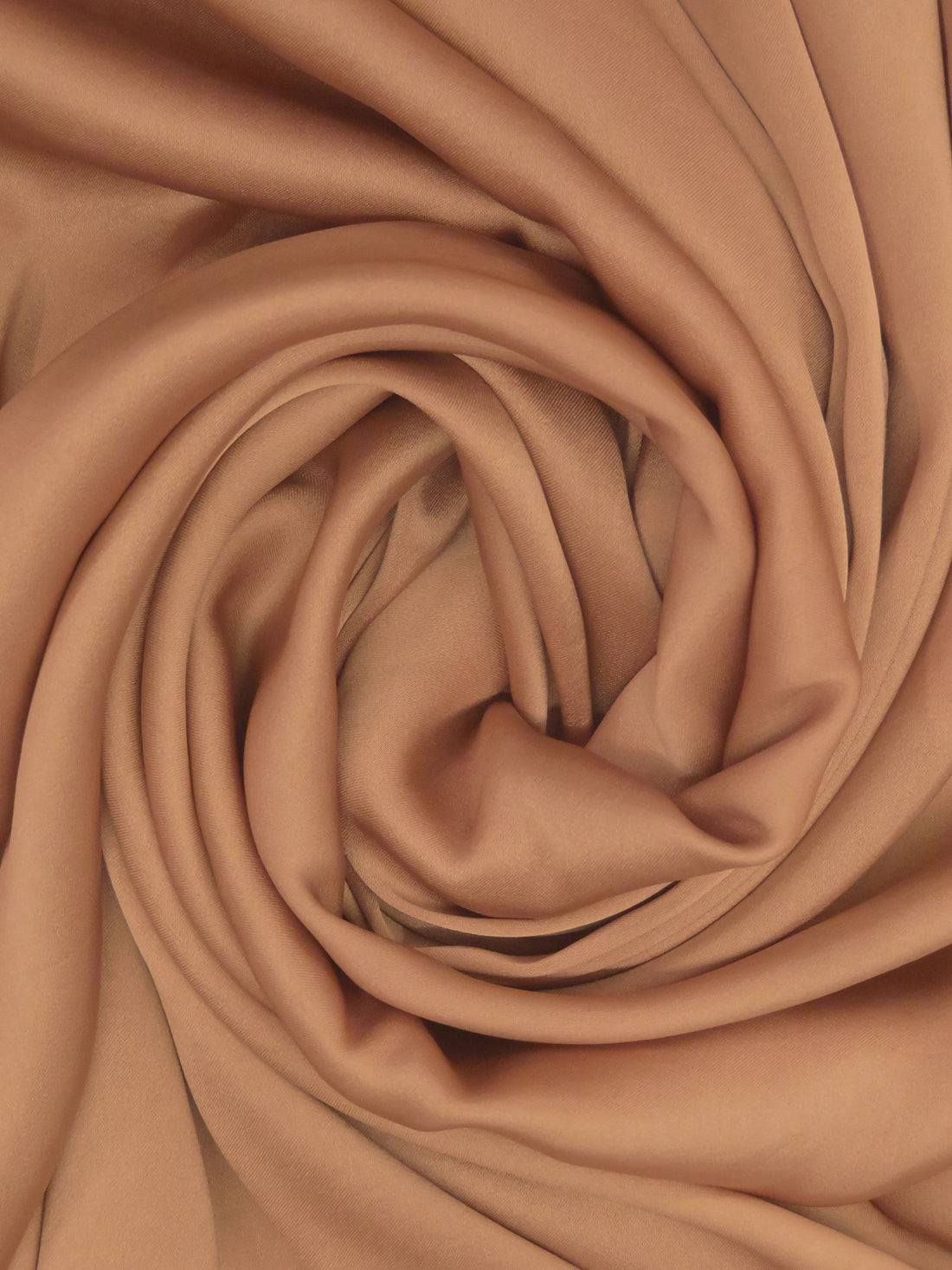 Rose Brown Sugar 100% Polyester Charmeuse 53W