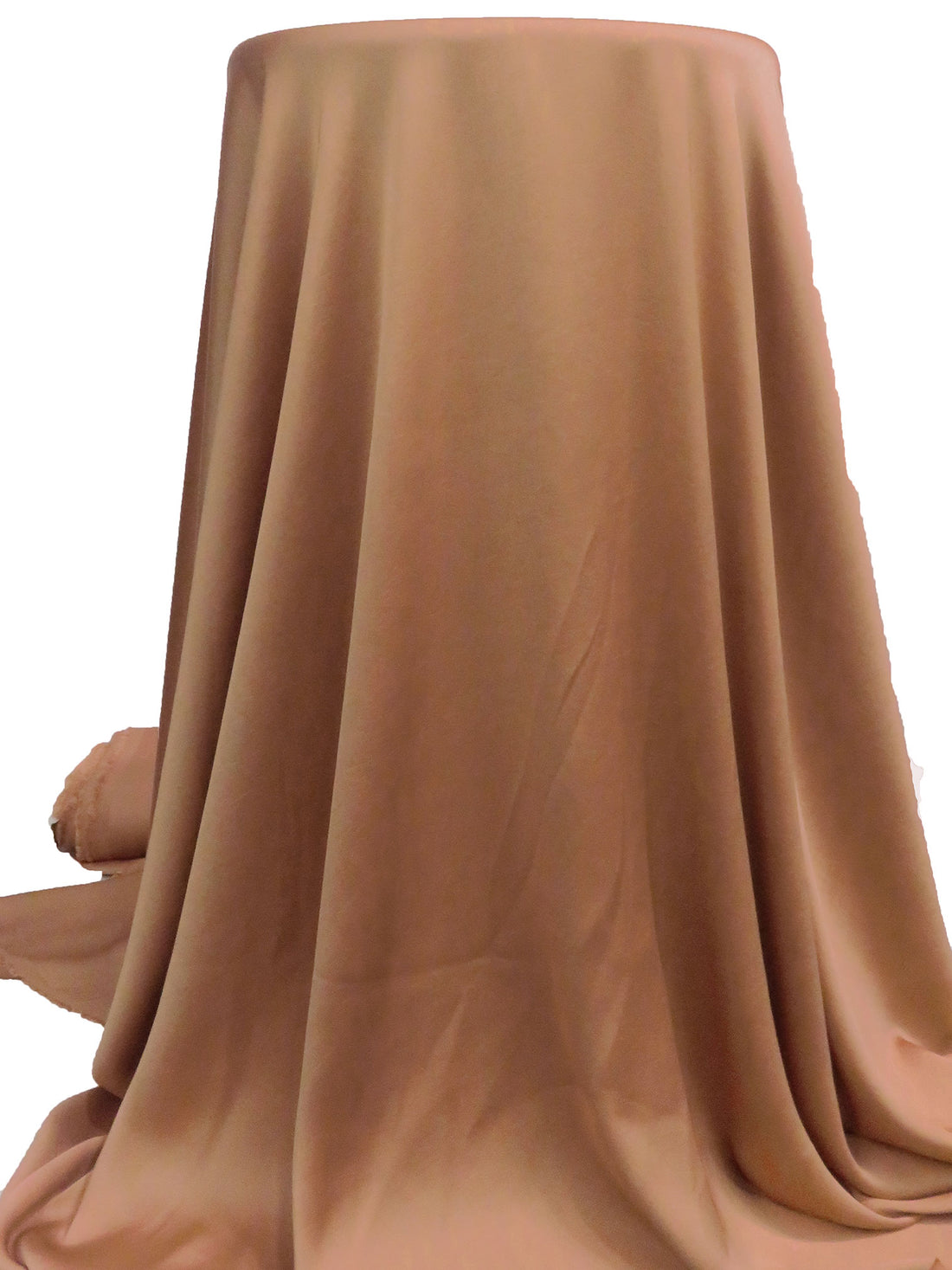 Rose Brown Sugar 100% Polyester Charmeuse 53W