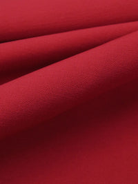 Cardinal Red Rayon/Nylon/Lycra Stretch Bengaline Suiting - NY Designer - 58W