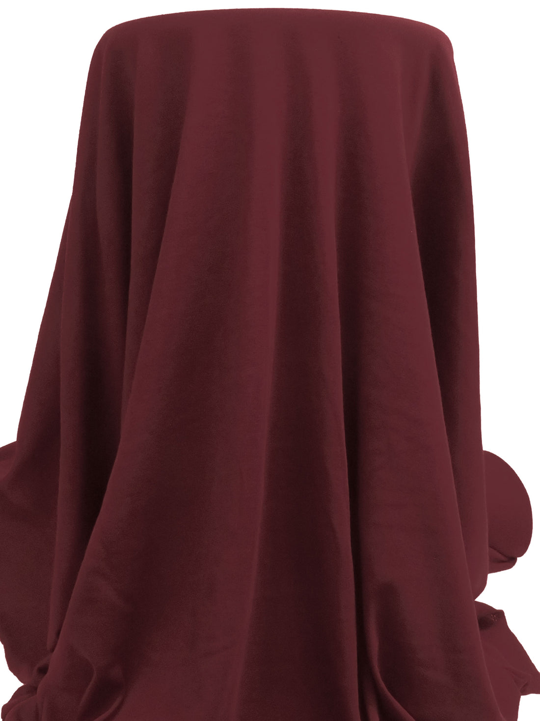 Dusty Wine Red Cotton/Modal Fine Rib Knit - Michael Stars - 58W