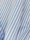 Sky Blue/White 100% Cotton Vertical Stripe Print Jersey Knit 60W