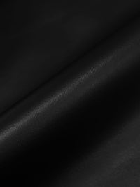 Raven Black Polyurethane/Lycra Faux Leather Knit 58W