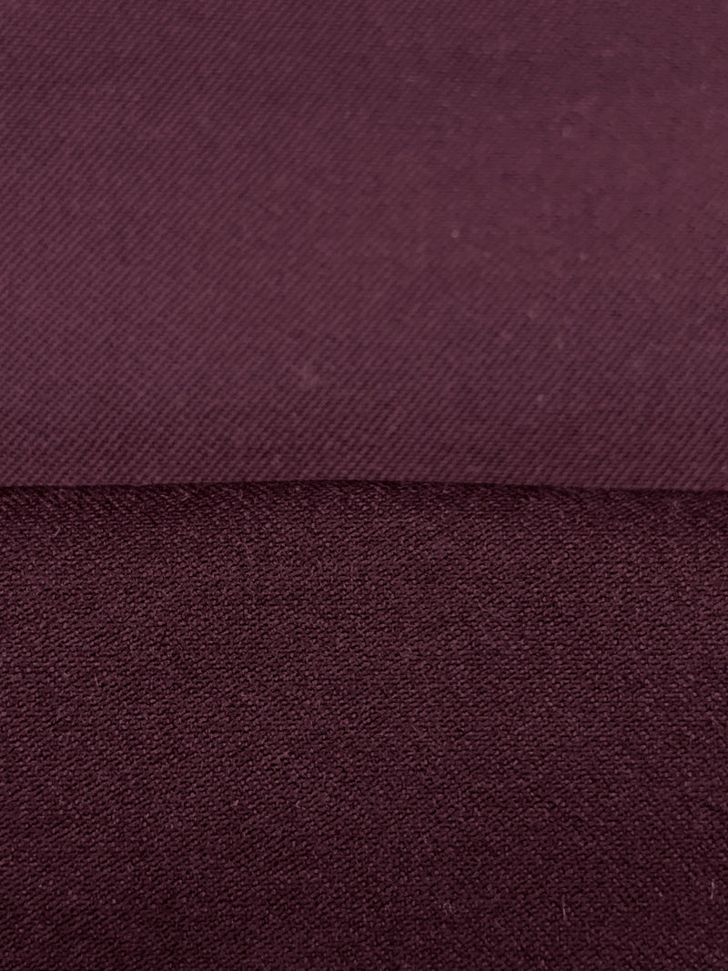 Boysenberry Rayon/Nylon/Lycra Stretch Bengaline Suiting - NY Designer - 58W