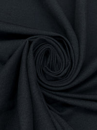 Dark Muted Navy Rayon/Nylon/Lycra Denim-Look Stretch Bengaline Suiting - NY Designer - 58W