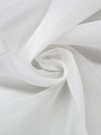 Salt White 100% Cotton Organdy 42W