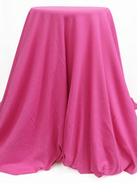 Raspberry Pink Cotton/Polyester Interlock Knit 60W