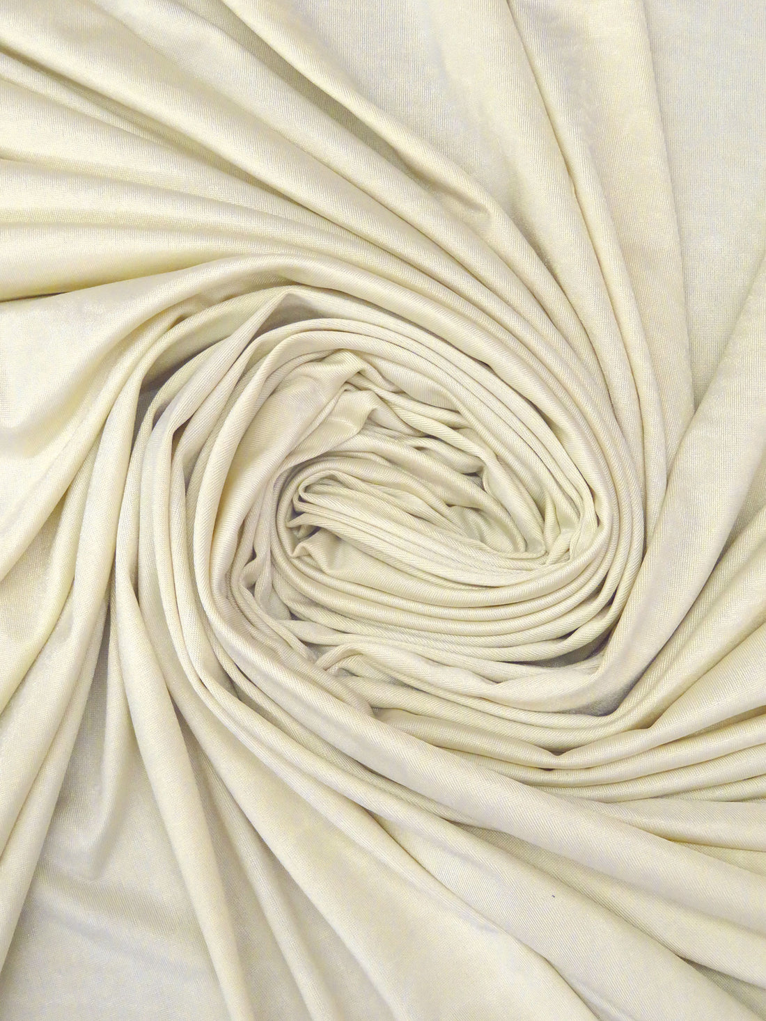 Parchment Polyester/Lycra Shiny Knit - Famous Dress Designer - 54W