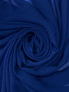 Dark Royal Blue 100% Nylon Crinkle Chiffon 58W