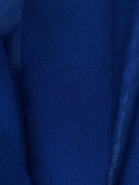 Dark Royal Blue 100% Nylon Crinkle Chiffon 58W