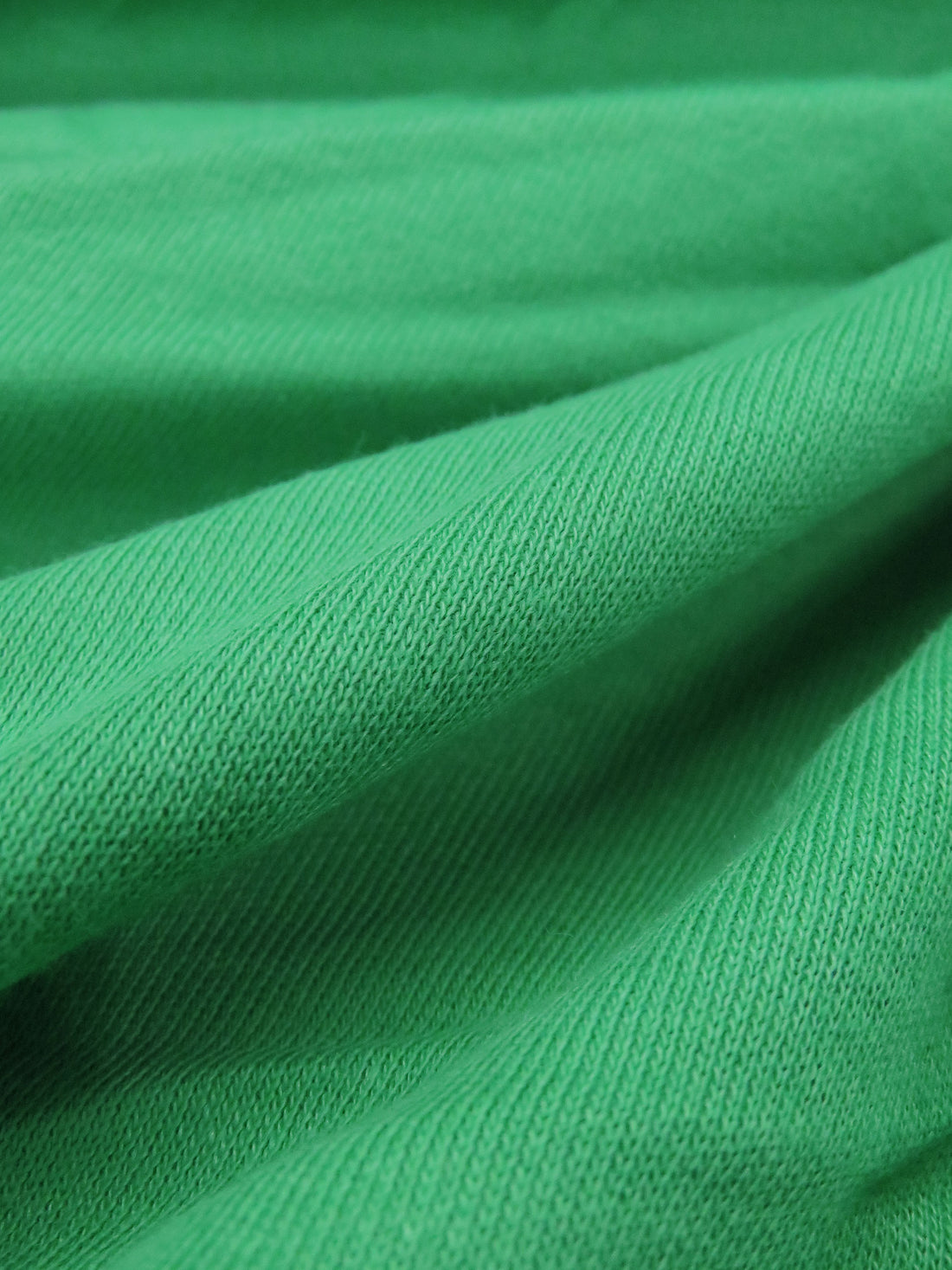 Shamrock Green Cotton/Polyester Interlock Knit 62W