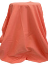 Peachy Coral Rayon/Nylon/Lycra Stretch Bengaline Suiting - NY Designer - 58W