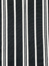 Soft Black/White Polyester/Lycra Vertical Stripe Print DTY Knit - NY Designer - 63W