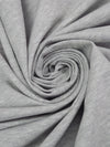 Heathered Cloud Gray Rayon/Nylon/Lycra Ponte Knit - NY Designer - 62W