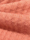 Salmon Run 100% Polyester Waffle Sweater Knit 52W