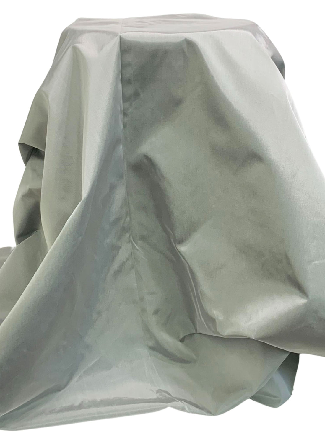 White/Black Acetate/Rayon Iridescent Taffeta - NY Designer - 60W