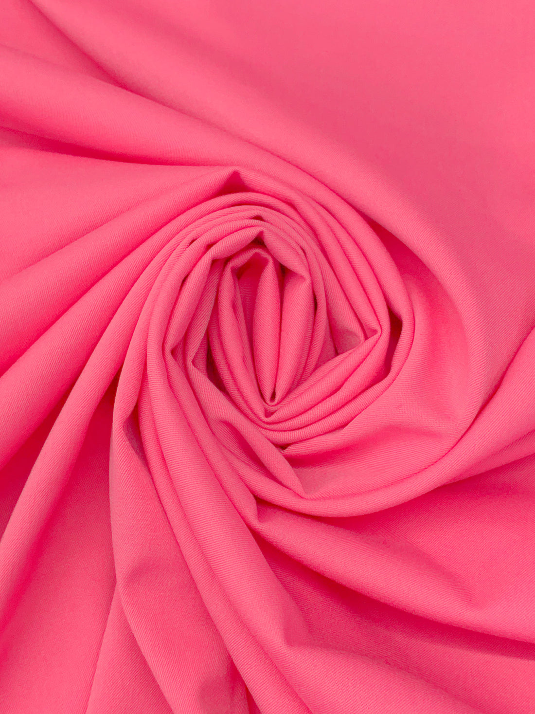 Strawberry Pink Polyester/Rayon/Wool/Lycra Stretch Gabardine Suiting 59W