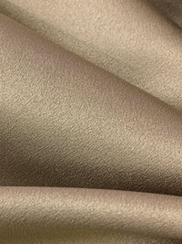 Stone Taupe 100% Polyester Crepe-Back Satin 58W