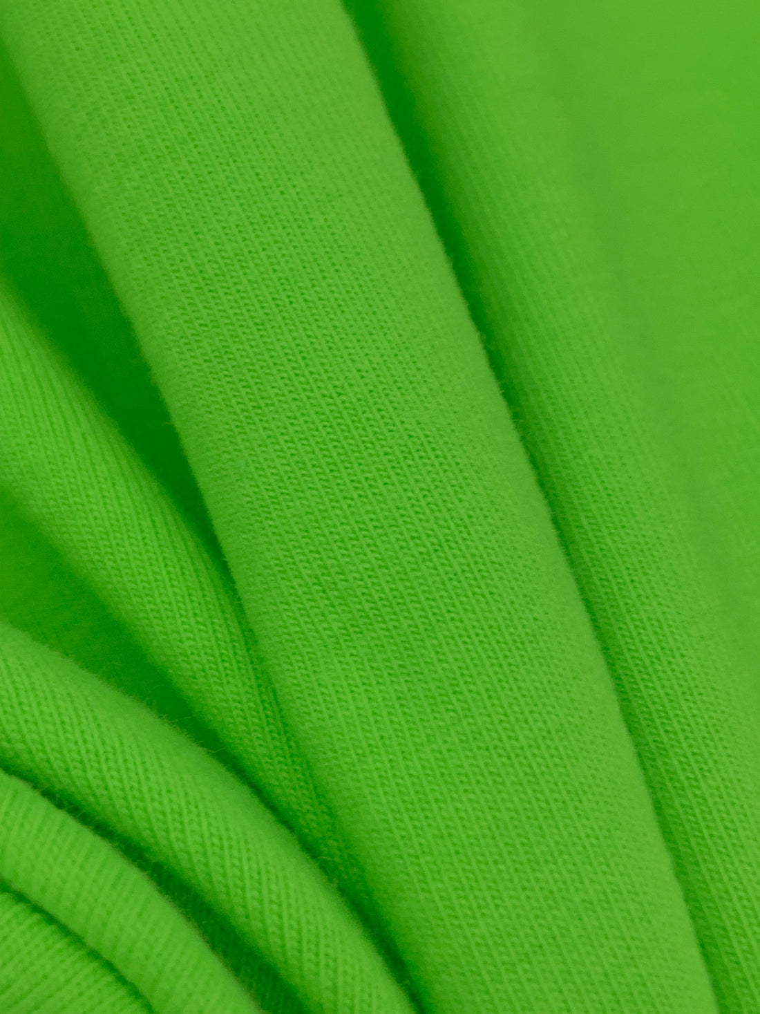 Apple Green 100% Cotton Jersey Knit 70W