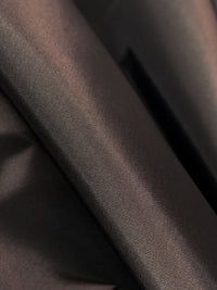 Black/Dusty Pink Acetate/Rayon Iridescent Taffeta - NY Designer - 60W