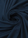 Dark Navy Cotton/Polyester Sweatshirt Fleece 56W