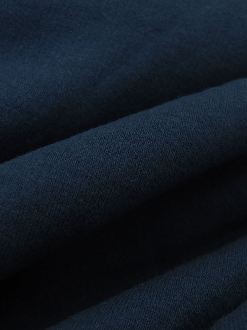 Dark Navy Cotton/Polyester Sweatshirt Fleece 56W